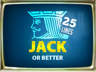 Jacks Or Better 25 Lines